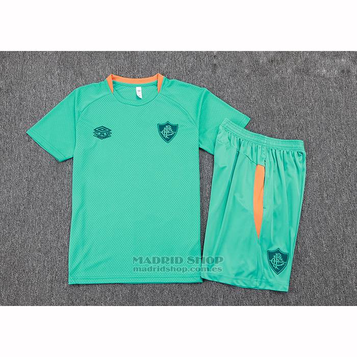 Chandal del Fluminense Manga Corta 2025-2026 Verde - Pantalon Corto